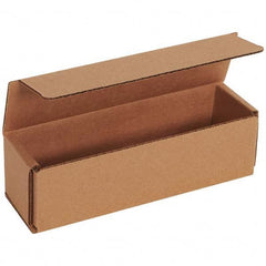 Made in USA - Pack of (50), 2" Wide x 7" Long x 2" High Corrugated Shipping Boxes - USA Tool & Supply