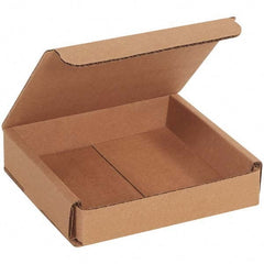 Made in USA - Pack of (50), 5" Wide x 5" Long x 1" High Corrugated Shipping Boxes - USA Tool & Supply