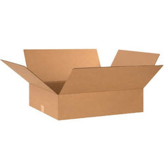 Made in USA - Pack of (15), 23" Wide x 25-1/4" Long x 5" High Corrugated Shipping Boxes - USA Tool & Supply