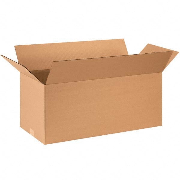 Made in USA - Pack of (20), 12" Wide x 28" Long x 12" High Corrugated Shipping Boxes - USA Tool & Supply