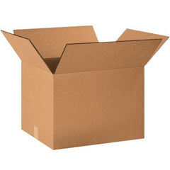 Made in USA - Pack of (15), 16" Wide x 20" Long x 10" High Corrugated Shipping Boxes - USA Tool & Supply