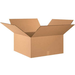 Made in USA - Pack of (10), 24" Wide x 24" Long x 10" High Corrugated Shipping Boxes - USA Tool & Supply