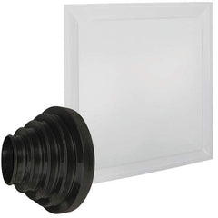 American Louver - Registers & Diffusers Type: Ceiling Diffuser Style: Plaque - USA Tool & Supply