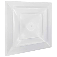 American Louver - Registers & Diffusers Type: Ceiling Diffuser Style: Step Down - USA Tool & Supply