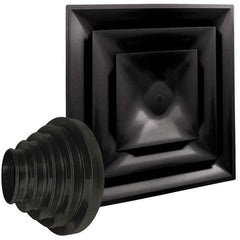 American Louver - Registers & Diffusers Type: Ceiling Diffuser Style: Step Down - USA Tool & Supply