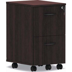 ALERA - File Cabinets & Accessories Type: Vertical Pedestal w/Wheels Number of Drawers: 2 - USA Tool & Supply
