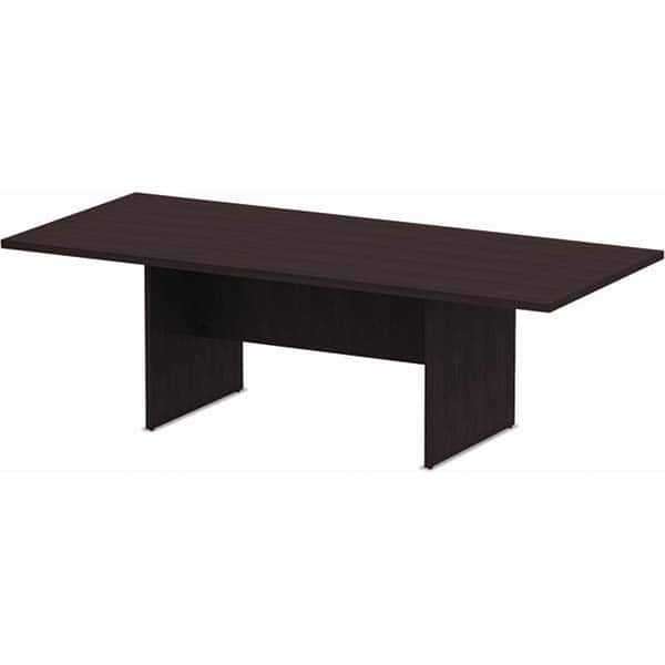 ALERA - Stationary Tables Type: Conference Table Material: Woodgrain Laminate - USA Tool & Supply