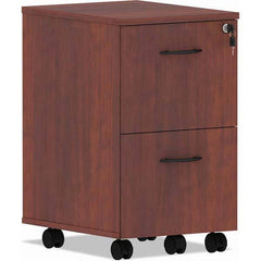 ALERA - File Cabinets & Accessories Type: Vertical Pedestal w/Wheels Number of Drawers: 2 - USA Tool & Supply