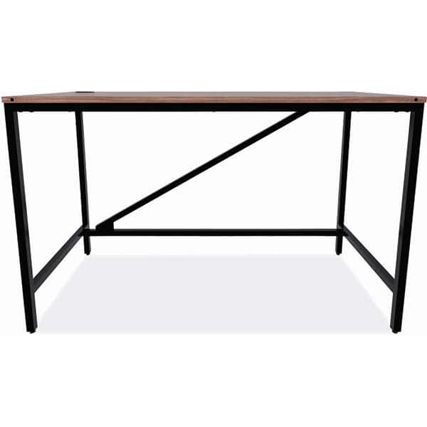 ALERA - Office Desks Type: Table Desk Color: Modern Walnut - USA Tool & Supply