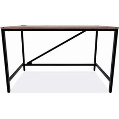 ALERA - Office Desks Type: Table Desk Color: Modern Walnut - USA Tool & Supply