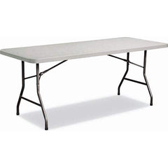 ALERA - Folding Tables Type: Folding & Utility Tables Width (Inch): 72 - USA Tool & Supply