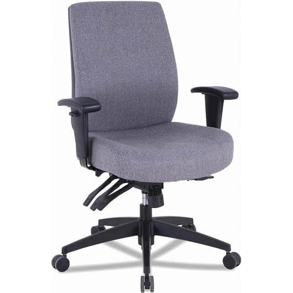 ALERA - Swivel & Adjustable Office Chairs Type: Multifunction Chair Color: Gray - USA Tool & Supply