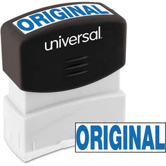 UNIVERSAL - Pre-inked Stock Stamps Type: Message Message: ORIGINAL - USA Tool & Supply