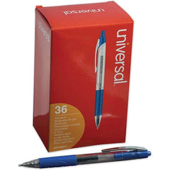 UNIVERSAL - Pens & Pencils Type: Comfort Grip Stick Pen Color: Blue - USA Tool & Supply