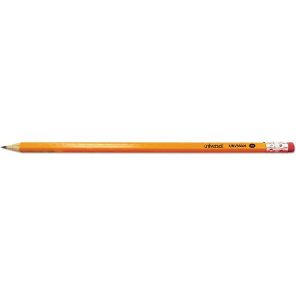 UNIVERSAL - Pens & Pencils Type: Pre-Sharpened #2 Pencil Color: Black - Exact Industrial Supply