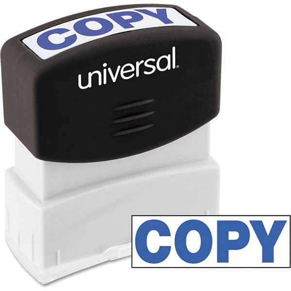 UNIVERSAL - Pre-inked Stock Stamps Type: Message Message: COPY - USA Tool & Supply