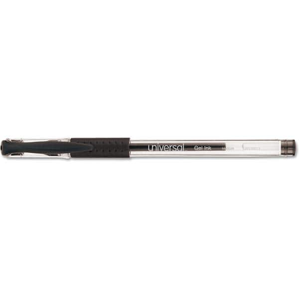 UNIVERSAL - Pens & Pencils Type: Comfort Grip Stick Pen Color: Black - USA Tool & Supply