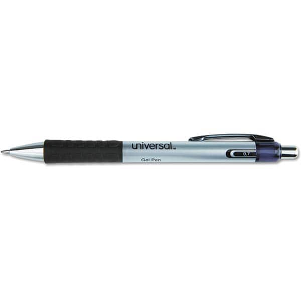 UNIVERSAL - Pens & Pencils Type: Comfort Grip Retractable Pen Color: Black - USA Tool & Supply