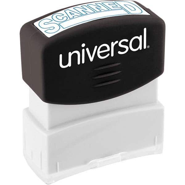 UNIVERSAL - Pre-inked Stock Stamps Type: Message Message: SCANNED - USA Tool & Supply