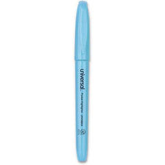 UNIVERSAL - Markers & Paintsticks Type: Highlighters Color: Fluorescent Blue - USA Tool & Supply