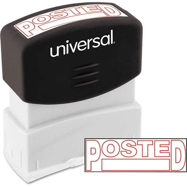 UNIVERSAL - Pre-inked Stock Stamps Type: Message Message: POSTED - USA Tool & Supply