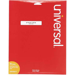 UNIVERSAL - Labels, Ribbons & Tapes Type: File Folder Label Color: White - USA Tool & Supply