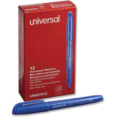 UNIVERSAL - Markers & Paintsticks Type: Permanent Color: Blue - USA Tool & Supply