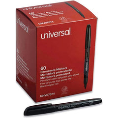 UNIVERSAL - Markers & Paintsticks Type: Permanent Color: Black - USA Tool & Supply