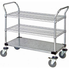 Quantum Storage - Carts Type: Utility Cart Load Capacity (Lb.): 1200.000 - USA Tool & Supply