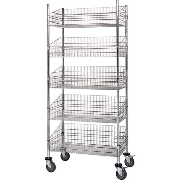 Quantum Storage - Baskets Shape: Rectangular Material Family: Metal - USA Tool & Supply