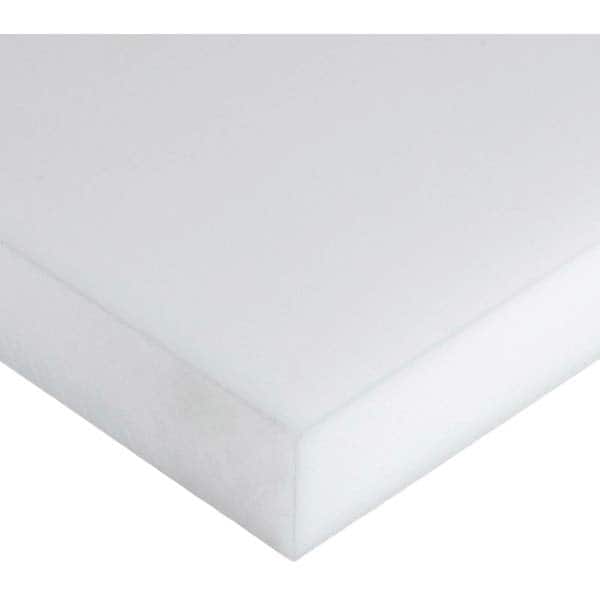 Laird Plastics - 1/2 x 24 x 24" Natural Acetal Sheet - USA Tool & Supply