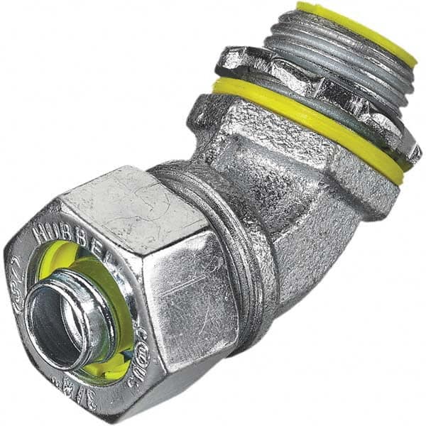 Hubbell Wiring Device-Kellems - Conduit Fittings Fitting Type: Connector Conduit Type: Liquidtight - USA Tool & Supply