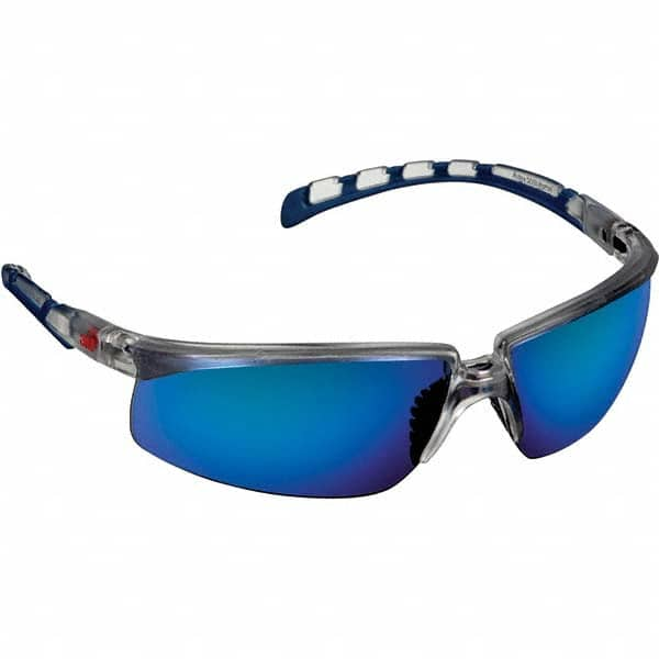 3M - Safety Glasses Type: Safety Lens Color Family: Blue - USA Tool & Supply