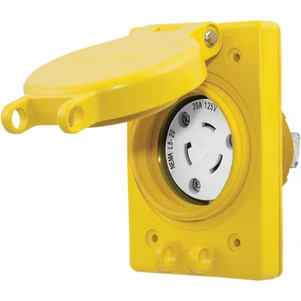 Hubbell Wiring Device-Kellems - Twist Lock Receptacles Receptacle/Part Type: Receptacle Gender: Female - USA Tool & Supply