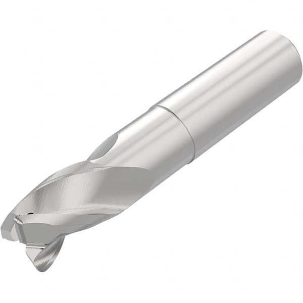 Niagara Cutter - 1", 1-1/4" LOC, 1" Shank Diam, 4" OAL, 3 Flute Solid Carbide Square End Mill - USA Tool & Supply