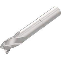 Niagara Cutter - 3/4", 1" LOC, 3/4" Shank Diam, 5" OAL, 3 Flute Solid Carbide Square End Mill - USA Tool & Supply
