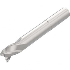 Niagara Cutter - 3/4", 1" LOC, 3/4" Shank Diam, 5-1/2" OAL, 3 Flute Solid Carbide Square End Mill - USA Tool & Supply