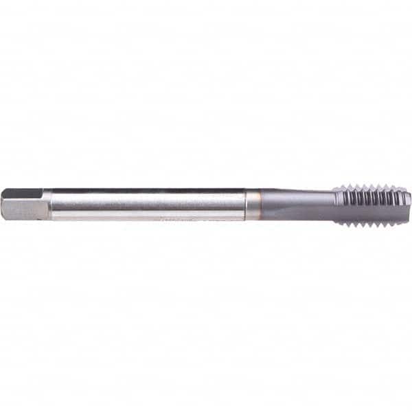 Emuge - 9/16-18 UNF 2B 4 Flute TiCN Finish Cobalt Machine Tap - USA Tool & Supply