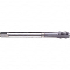 Emuge - 9/16-18 UNF 2B 4 Flute TiCN Finish Cobalt Machine Tap - USA Tool & Supply