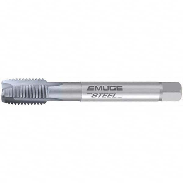 Emuge - M24x3.00 Metric 6H 0 Flute CRT Finish Powdered Metal Spiral Point Tap - USA Tool & Supply