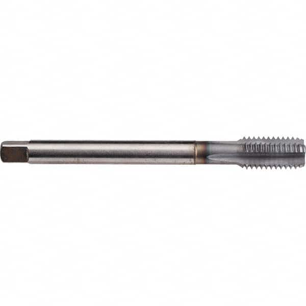 Emuge - M14x1.50 Metric Fine 0 Flute TiCN Finish Powdered Metal Spiral Point Tap - USA Tool & Supply