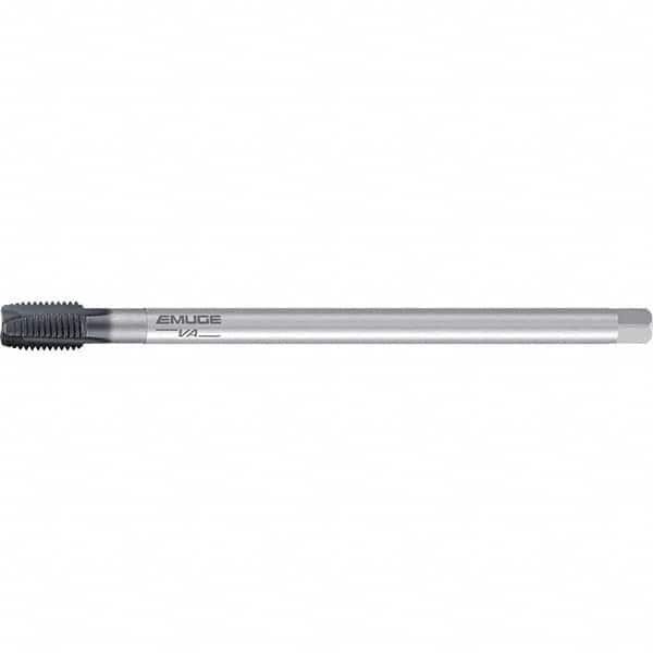 Emuge - M8x1.25 Metric 6H 0 Flute GLT-1 Finish Cobalt Spiral Point Tap - USA Tool & Supply