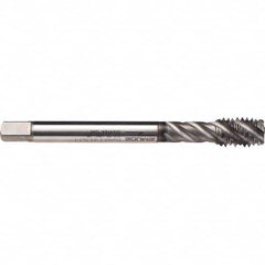 Emuge - 1/2-13 UNC 4 Flute 3B Modified Bottoming Fast Spiral Flute Tap - USA Tool & Supply