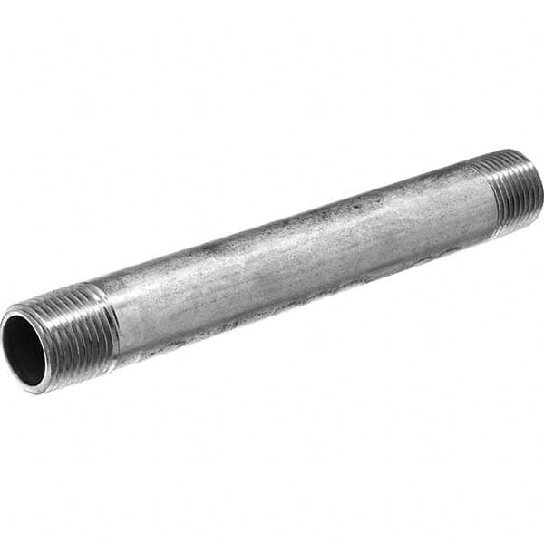 USA Sealing - 3/4 x 12" 316 Stainless Steel Pipe Nipple - USA Tool & Supply