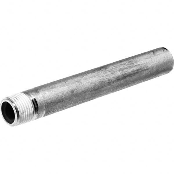 USA Sealing - 1/4 x 3" 304 Stainless Steel Pipe Nipple - USA Tool & Supply