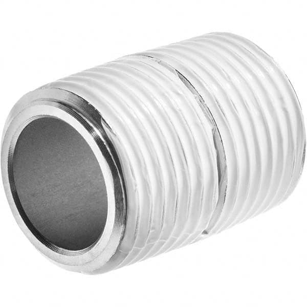 USA Sealing - 1/2 x 1.125" 316 Stainless Steel Pipe Nipple - USA Tool & Supply