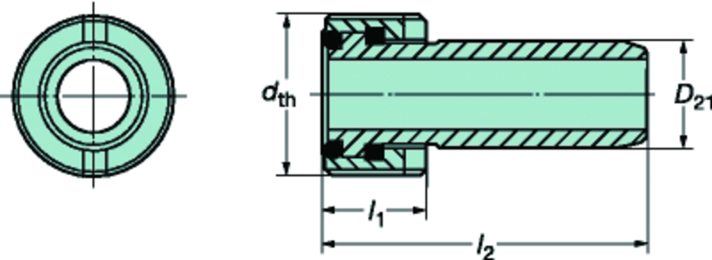 569202205 COOLANT TUBE (SET) - USA Tool & Supply