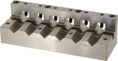 Harig - 1/2" Max Capacity, 90° Angle, V-Block - 6" Long x 2" Wide x 1-3/4" High, Sold as Individual - USA Tool & Supply