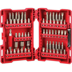 Milwaukee Tool - Power & Impact Screwdriver Bit Sets Point Type: Phillips, Slotted, Torx, Square Bit Type: Nut Driver Set; Screwdriver Bit Set - USA Tool & Supply