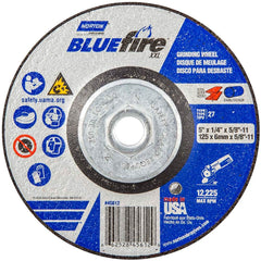 Norton - Depressed-Center Wheels Wheel Diameter (Inch): 5 Wheel Thickness (Inch): 1/4 - USA Tool & Supply